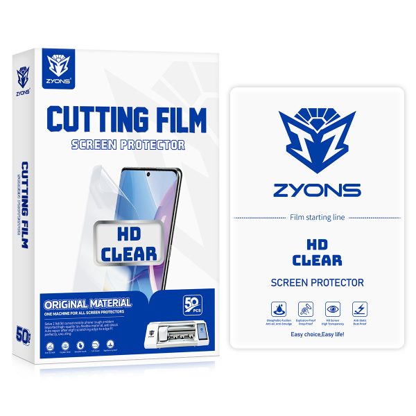 F01-ZYONS HD Clear Cutting film